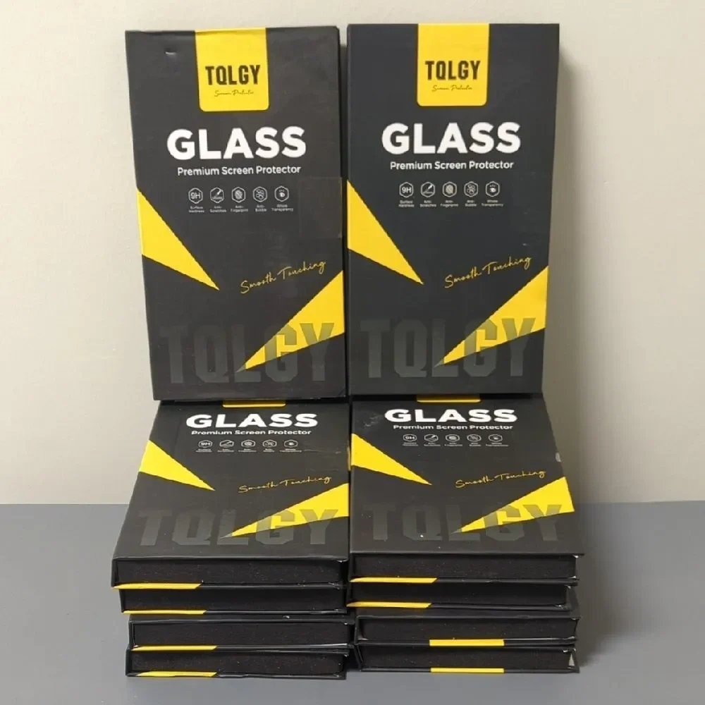 Tqlgy 10 Pack Bundle iPhone 15 Pro Max Screen Protector